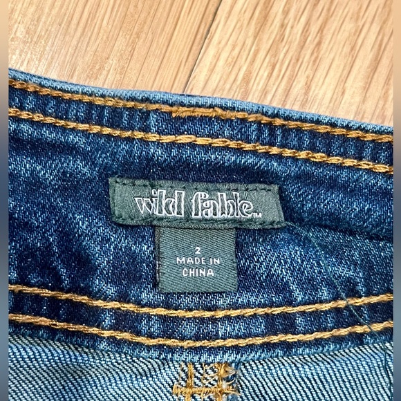 Girls Denim Pleated Skirt, size 2 - Picture 4 of 4